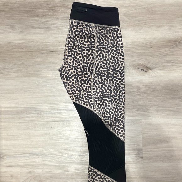 LULULEMON | Pace Rival Crop *Full-On Luxtreme Ace Spot Grain Black / Black - Picture 10 of 14